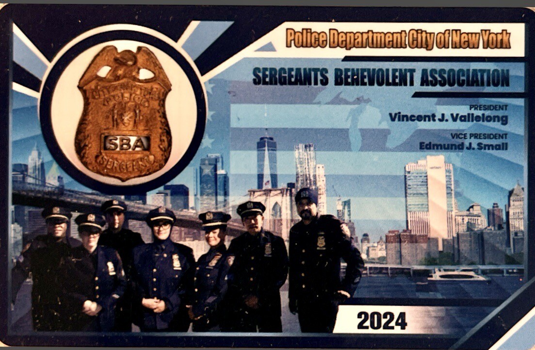 1 2024 SBA PBA SERGEANTS CARD “NOT CEA LBA SEA PBA CARD” eBay