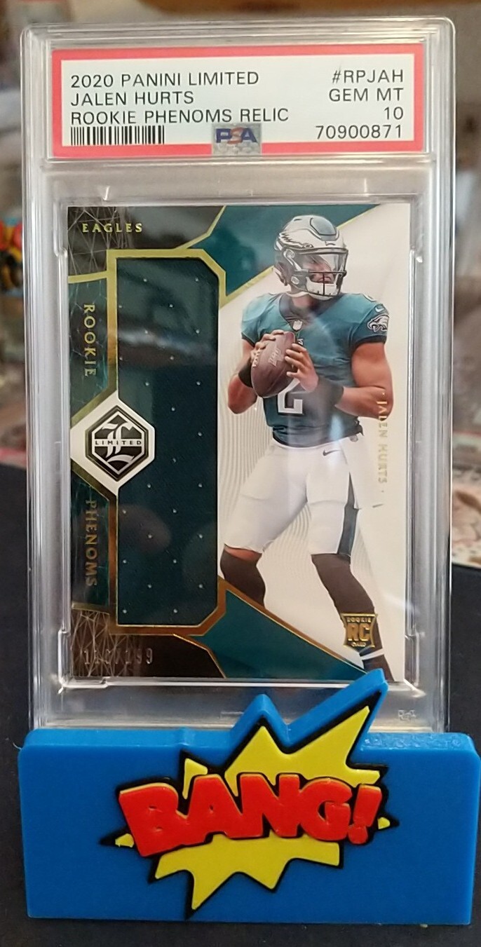 Jalen Hurts Panini Limited Rookie Phenoms Relic #RPJAH Base