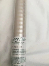 York Wallcoverings Carey Lind PI4016 Tan With Silver Stripes Wallpaper 9yd X 27"