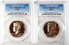 1976-S  KENNEDY CLAD & SILVER HALF DOLLAR SET  PCGS PR69DCAM