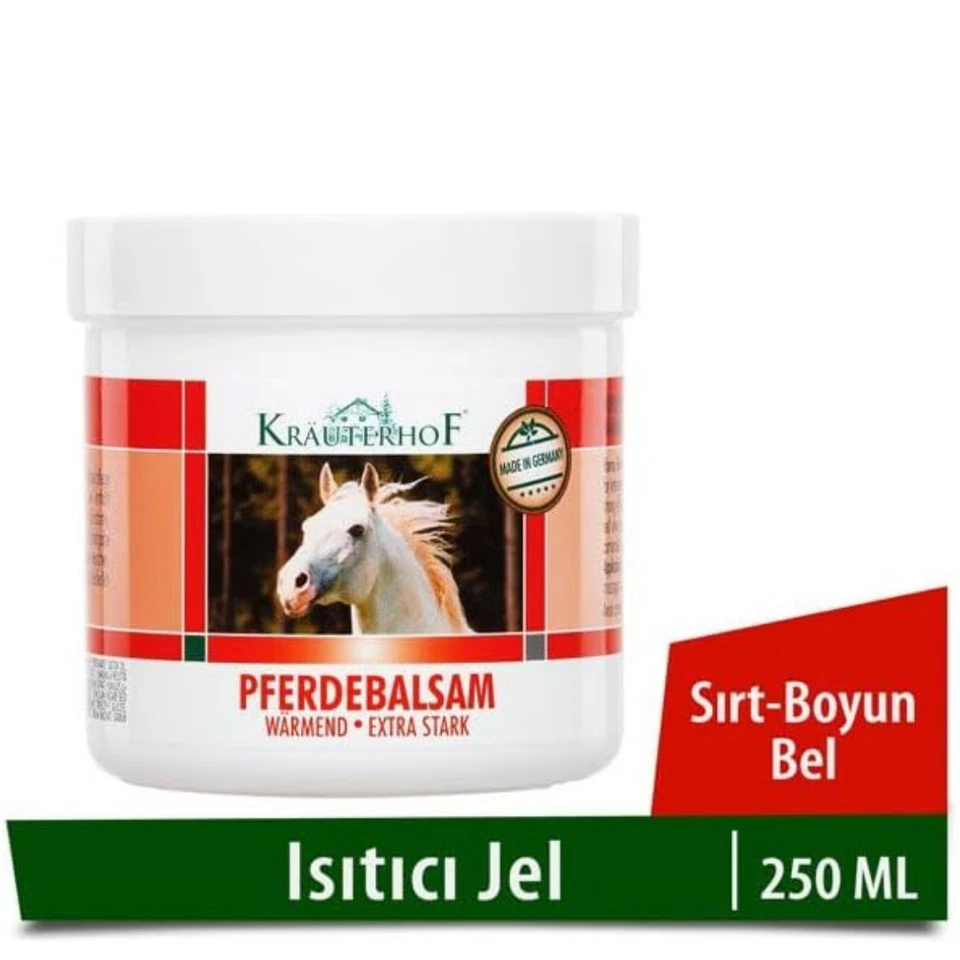 Asam Krauterhof Pferdebalsam Gel Balm with Strong Warming Effect 250ml UK
