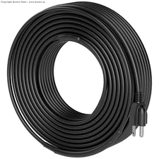 Self-Regulating Pipe Heating Cable 120FT 5W/FT Heat Tape for Pipes Roof