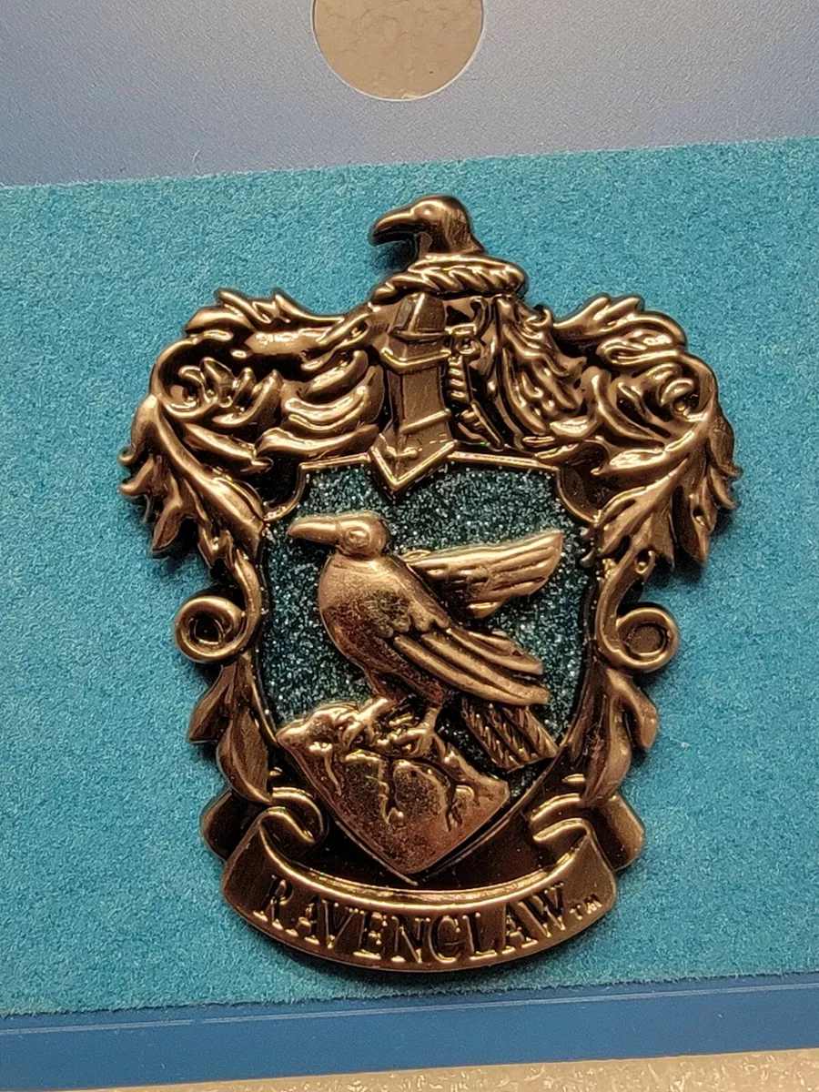 Ravenclaw Crest Glitter Pin