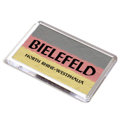 KÜHLSCHRANKMAGNET - Bielefeld - Nordrhein-Westfalen - Deutschlandflagge