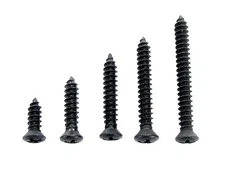 Ford Truck Interior Screws- #8 x 1/2" to 1-1/2"- #6 Oval Head- 125pcs 25ea- #366