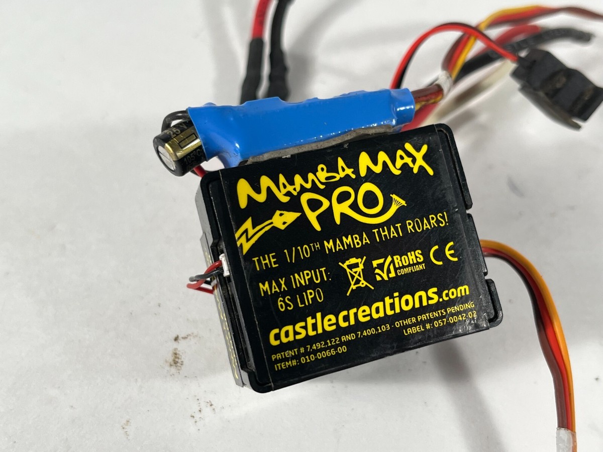 Castle Creations Mamba Max Pro 1/10 Brushless Esc Traxxas