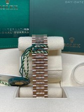 Rolex Day-Date 36 President Slate Diamond 18kt Everose Gold 128235-0050 Anthraci 4