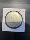 1939 One Dollar Canada Silver