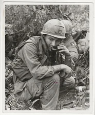 1968 U.S. Army MOH Paul Bucha Delta Company Vietnam War; original 8x10 photo