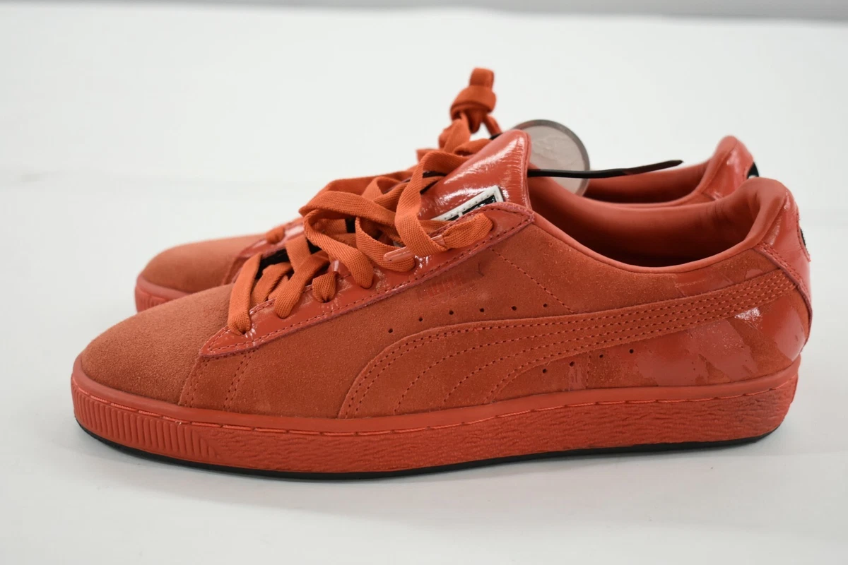 Puma rouge best sale suede femme
