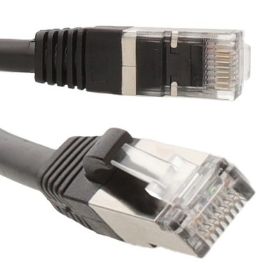 Outdoor Externes CAT6A Kupfer SSTP Netzwerkkabel 10 Gigabit Ethernet Patch Set