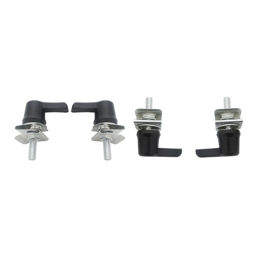 Saddlebag Mount Kit Hard saddlebag Lever Lock Mounting For Harley CVO Tour Glide - Foto 7 di 21