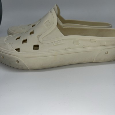Vans Slip On 10 Mule TRK Shoes Marshmallow Colorway Water  display picture 3