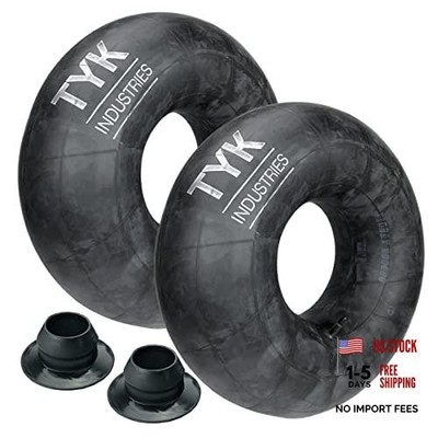 Two TYK 6-14, 6.00-14, 7-14 Farm Tractor Implement Tire Inner Tubes with Valve