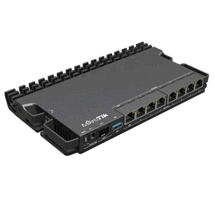 Router MikroTik RB5009UPr+S+IN/8x Eth POE y 10 GB SFP+ Foto 2 de 3
