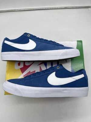 Size 11.5 - Nike SB Zoom Blazer Low Pro GT Court Blue White Navy NEW Grant