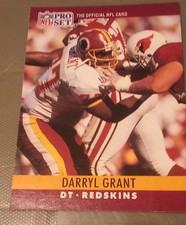 1990 Pro Set - Darryl Grant #322