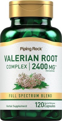 2400mg Valerian Root Extract 120 Capsules Sleep Aid Support