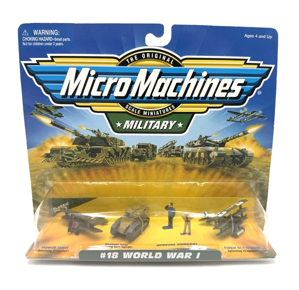 Micro Machines Military Sets #18 #19 #20 - Lot of 3 Bundle NIB New In Box Sealed - Image 2 of 4