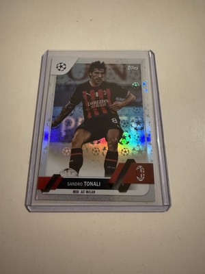 22/23 Topps UCC Starball Parallel #128 Sandro Tonali