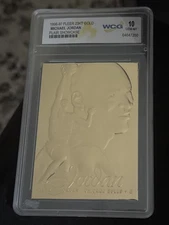 1996-97 Fleer 23k Gold Michael Jordan Fleer Showcase WCG GEM-MT 10 