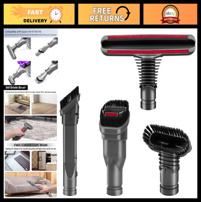 Replacement Vacuum Attachments Kit for Dyson V6 DC24 DC33 DC35 DC39 & More - 4 P