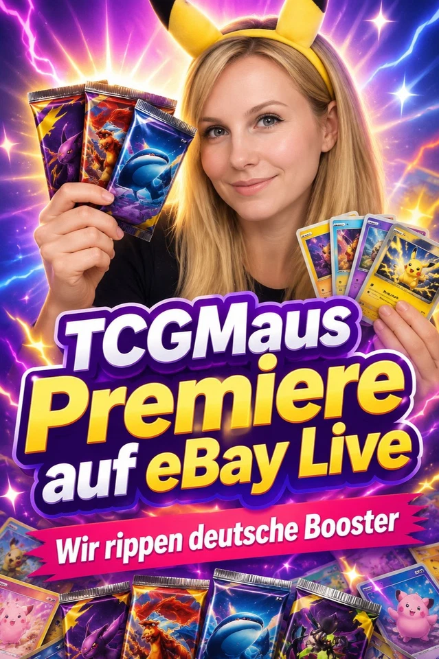 Die Maus öffnet Booster: Rivalen, Prismatische, Obsidian, Paradox, Paldea..