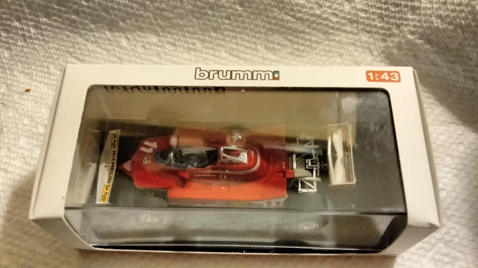 Brumm 1/43 "Ferrari 312 T4" G.P. Italia 1979 Jody Scheckter #11  NIB - Image 3 of 4