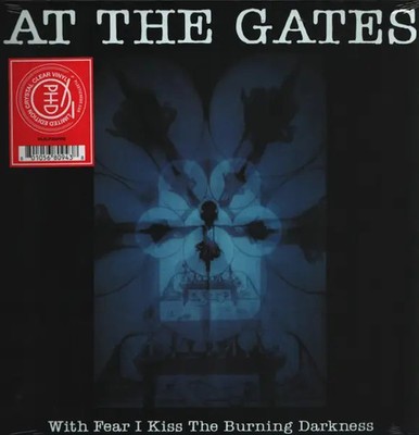 LP At the Gates With Fear I Kiss the Burning Darkness CRYSTAL CLEAR NEW OVP