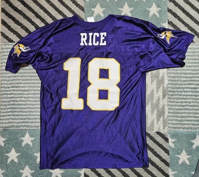 Minnesota Vikings Sidney Rice #18 Trikot Gr M NFL Team Apparel American Football