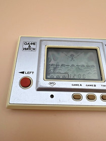 Vintage 1980 Nintendo Game & Watch Vermin MT-03 Silver Series Grade C Japan