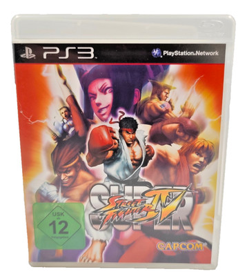 PS3 Spiel: Super Street Fighter IV    | PAL | OVP + Manual | Beat  em up