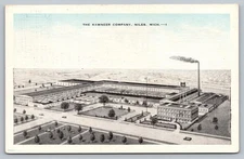 c1930 The Kawneer Company Niles Michigan MI Vintage Postcard