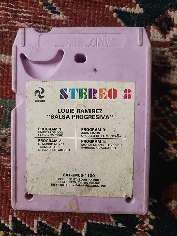  LOUIE RAMIREZ "Salsa Progresiva" 8 Track - Image 2 of 4