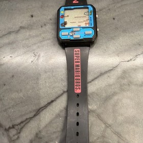 Vintage Super Mario Bros. 3 Nintendo NES Nelsonic Game Watch Wristwatch 1990