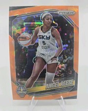 2025 Panini Prizm WNBA Angel Reese Orange Ice Prizm #92 Chicago Sky Hot