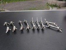 Messerb&auml;nke Metall 9 St&uuml;ck Dackel,Fuchs,Hase und B&auml;r  UM 1920