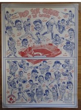 BOSTON RED SOX Greats of Century Poster TED WILLIAMS/BABE RUTH/Conigliaro/Yaz⚾️