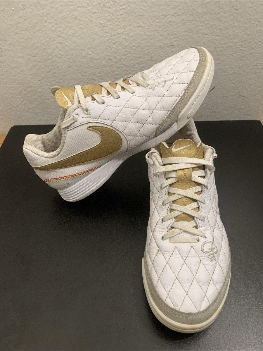 Nike Tiempo Legend 7 Academy Ronaldinho Indoor Soccer Shoes White