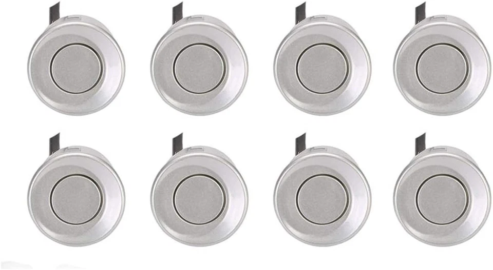 Car Parking Radar System 8 Sensors LED Display Sound Warning Universal Fit - Image 4 of 4