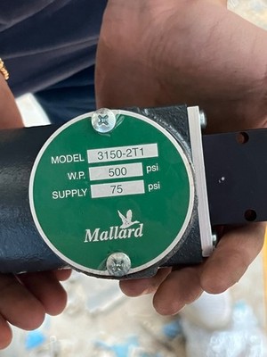 Mallard pneumatic liquid level switch