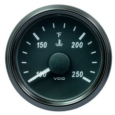 Vdo Singleviu 52mm 2-116 Water Temp. Gauge - 250 F - 291-22 Ohm A2c3... Vdo Singleviu 52mm 2-116 Water Temp. Gauge - 250 F - 291-22 Ohm A2c3...