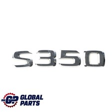 Mercedes W221 Heck Abzeichen Emblem Schriftzug Chrom A2218170415 Mercedes W221 Heck Abzeichen Emblem Schriftzug Chrom A2218170415