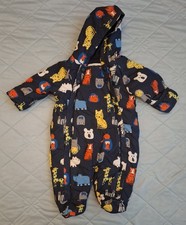 M&S  Baby Snowsuit With Hood 3-6 Months.  Good Condition