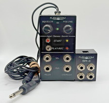 Flightcom Aviation Intercom w/ SR-4 Adapter – Pilot & Co-Pilot Headset Interface