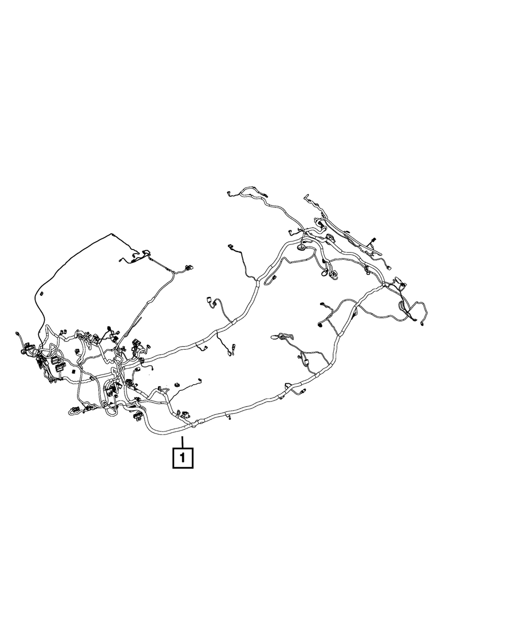 Genuine Mopar Body Wiring 68415525AB