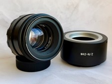 Helios-44-2 KMZ 58mm f/2 Vintage Lens, Nikon Z Adapter