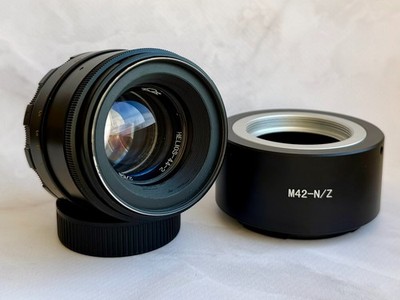 Helios-44-2 KMZ 58mm f/2 Vintage Lens, Nikon Z Adapter