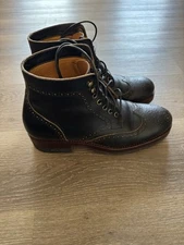 Junkard Valor Brogue Black Horween Chromexal Leather Dr. Soles EU 45 / US 11.5