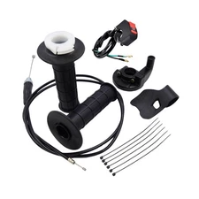 Mini Bike Throttle Assembly Throttle Cable Compatible with 50cc 90cc 110cc 12...